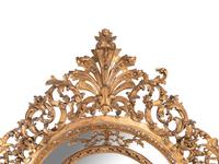 A Large French Neoclassical Giltwood Mirror
