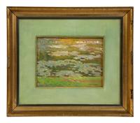 Lac du Nymphees Bagatelle, Paris, 1921
