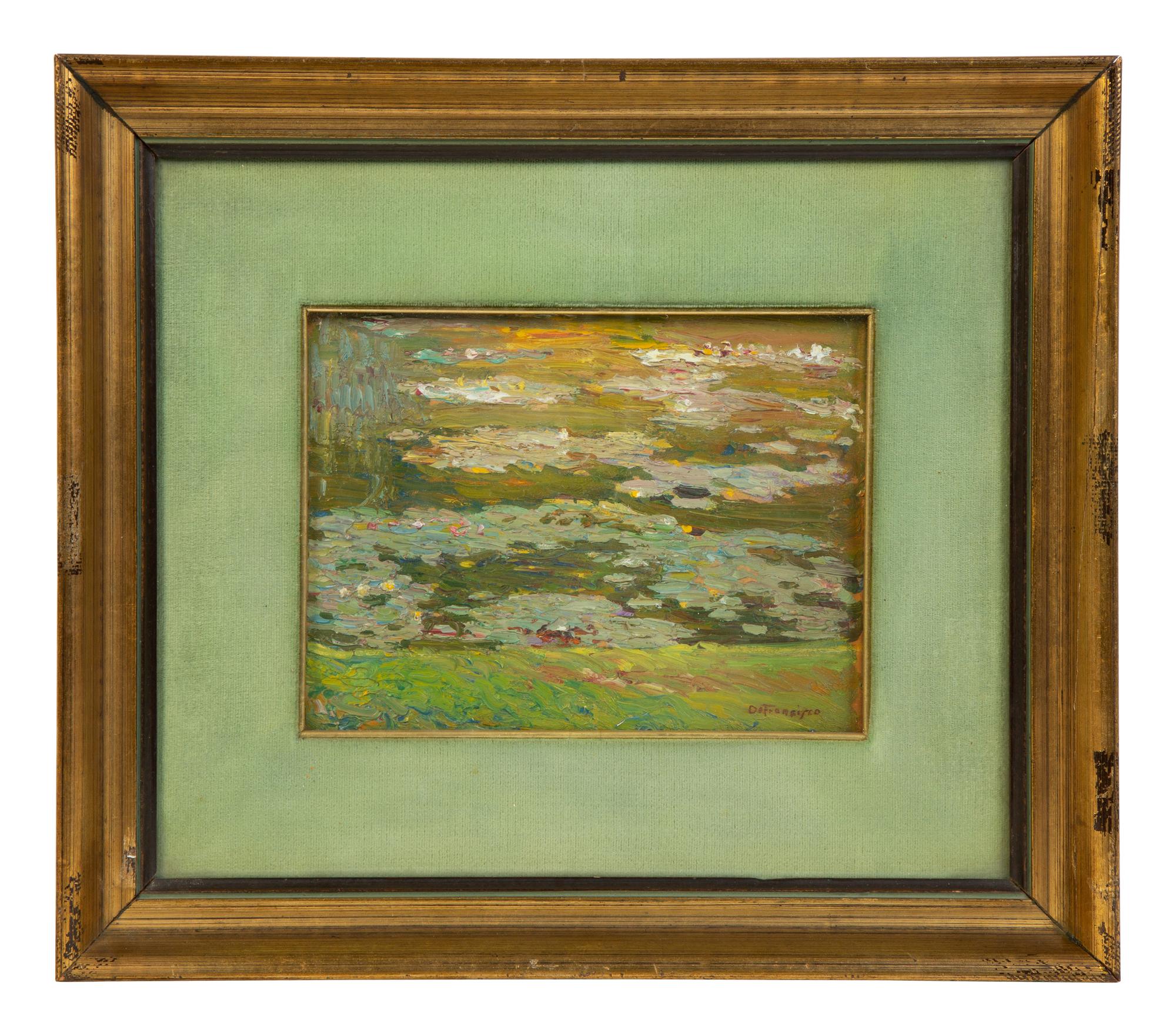 Lac du Nymphees Bagatelle, Paris, 1921