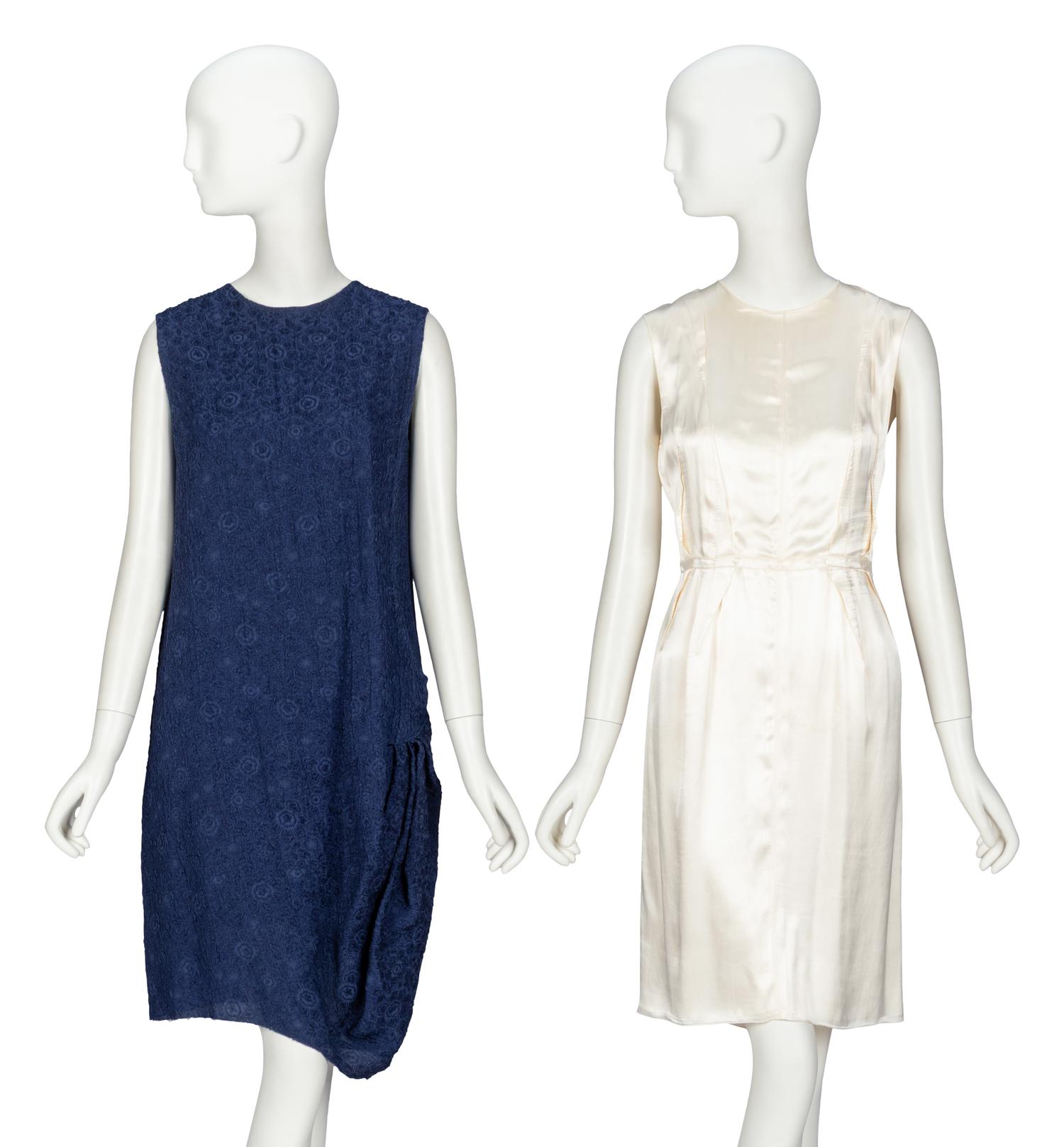 Lanvin, Two Sleeveless Dresses