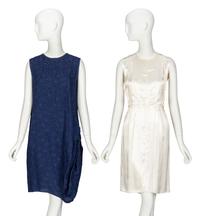 Lanvin, Two Sleeveless Dresses