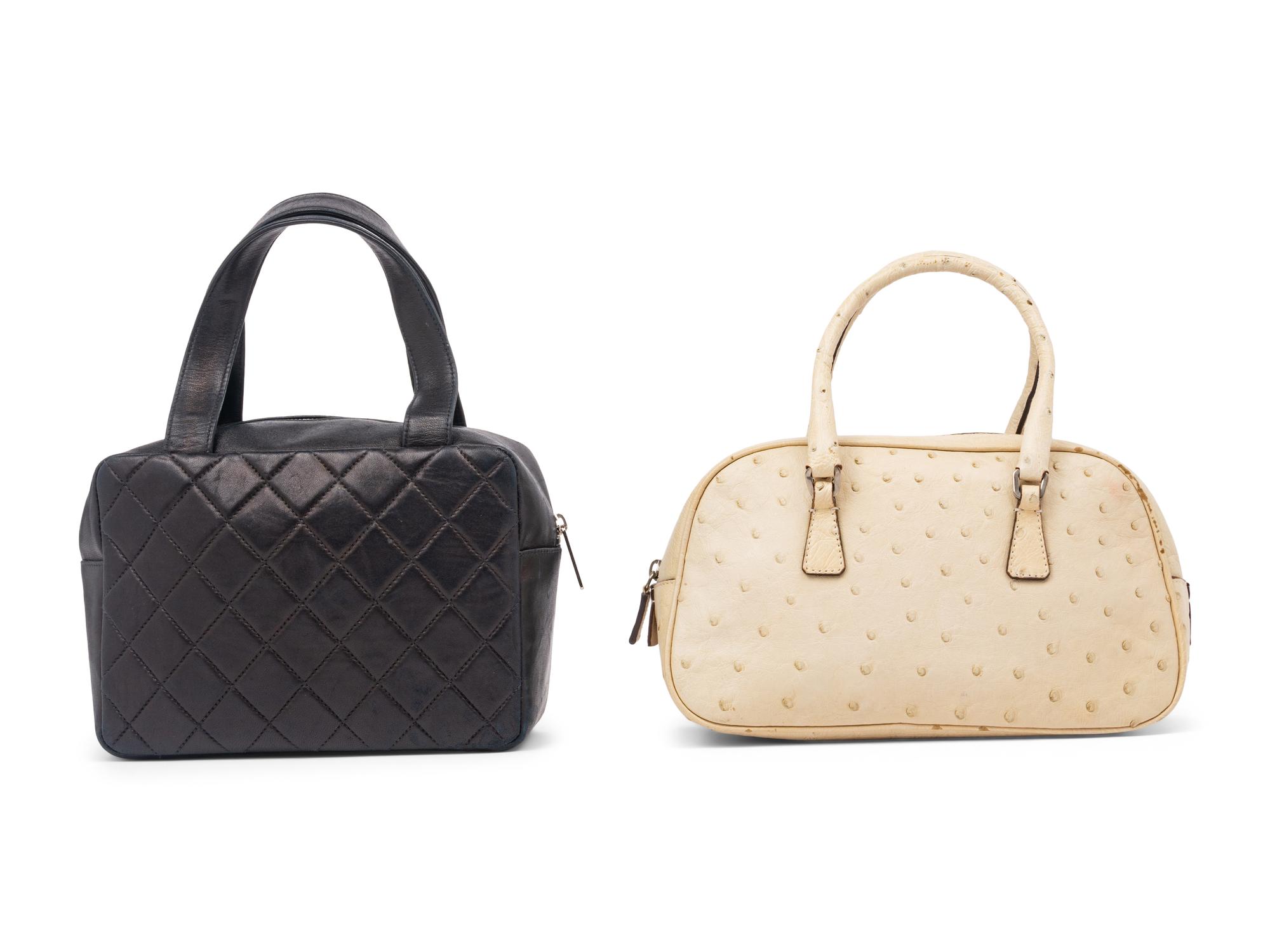 Chanel and Prada Small Handbags