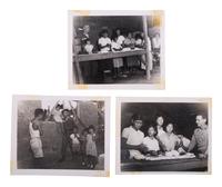 [KOREAN WAR]. Album containing photographs taken in Korea, incl. soldiers and local subjects.