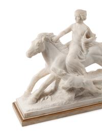 A Continental Marble Figural Group
