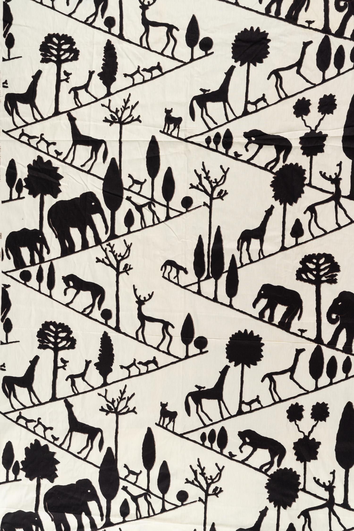 Giacometti Zoo Textile, c. 1987