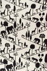 Giacometti Zoo Textile, c. 1987