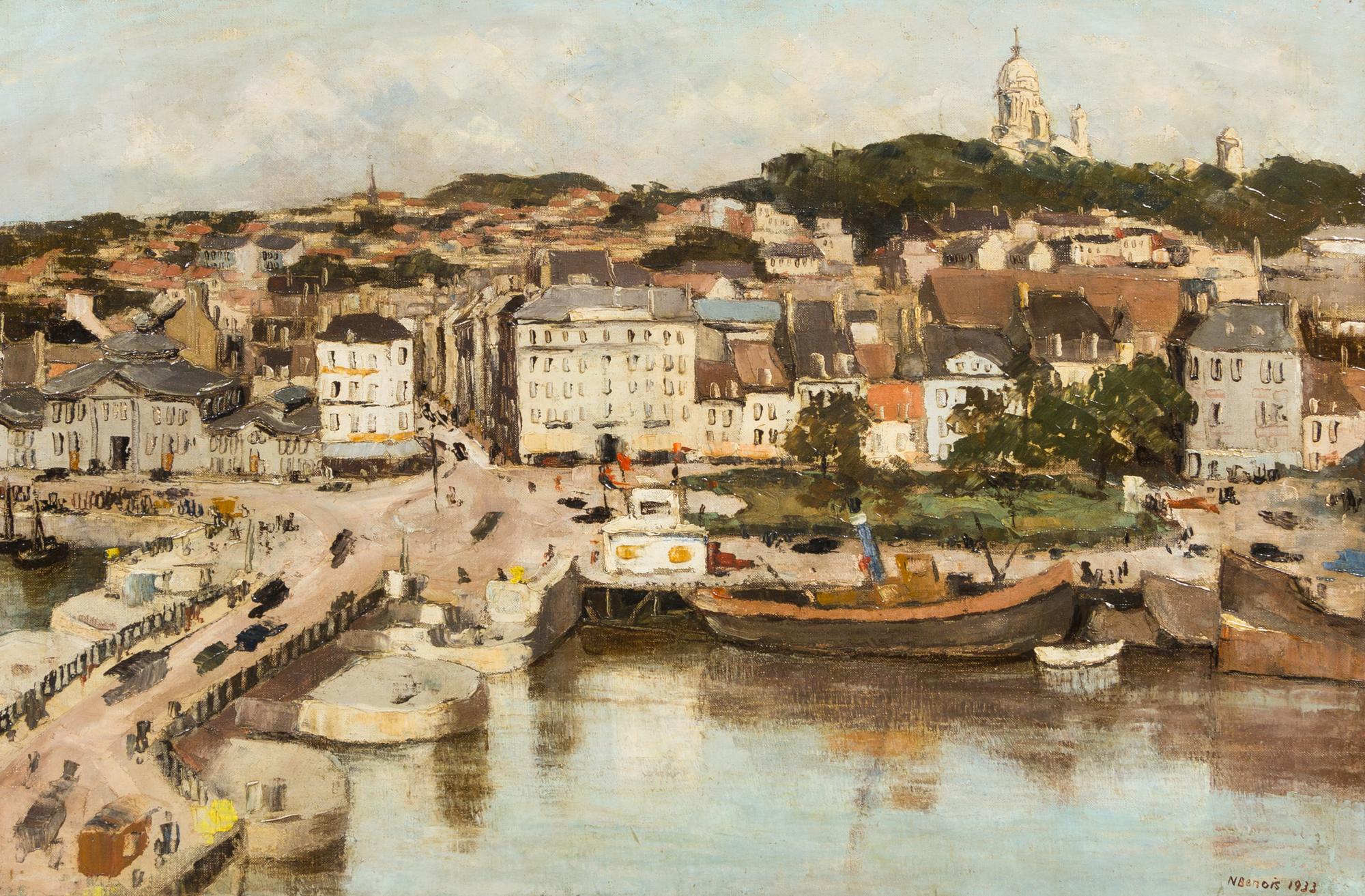 Nadia Benois, (Russian, 1896-1975), Port Village, 1933