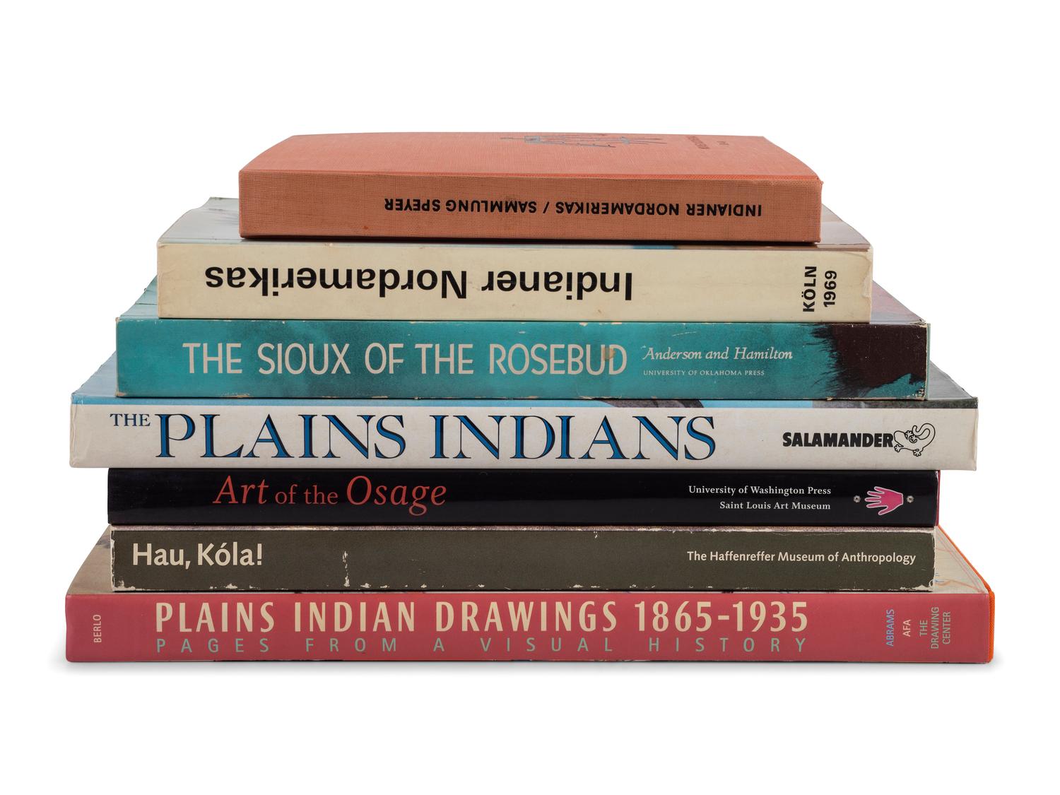 [PLAINS] Group of Books on Indigenous Culture, History, and Art