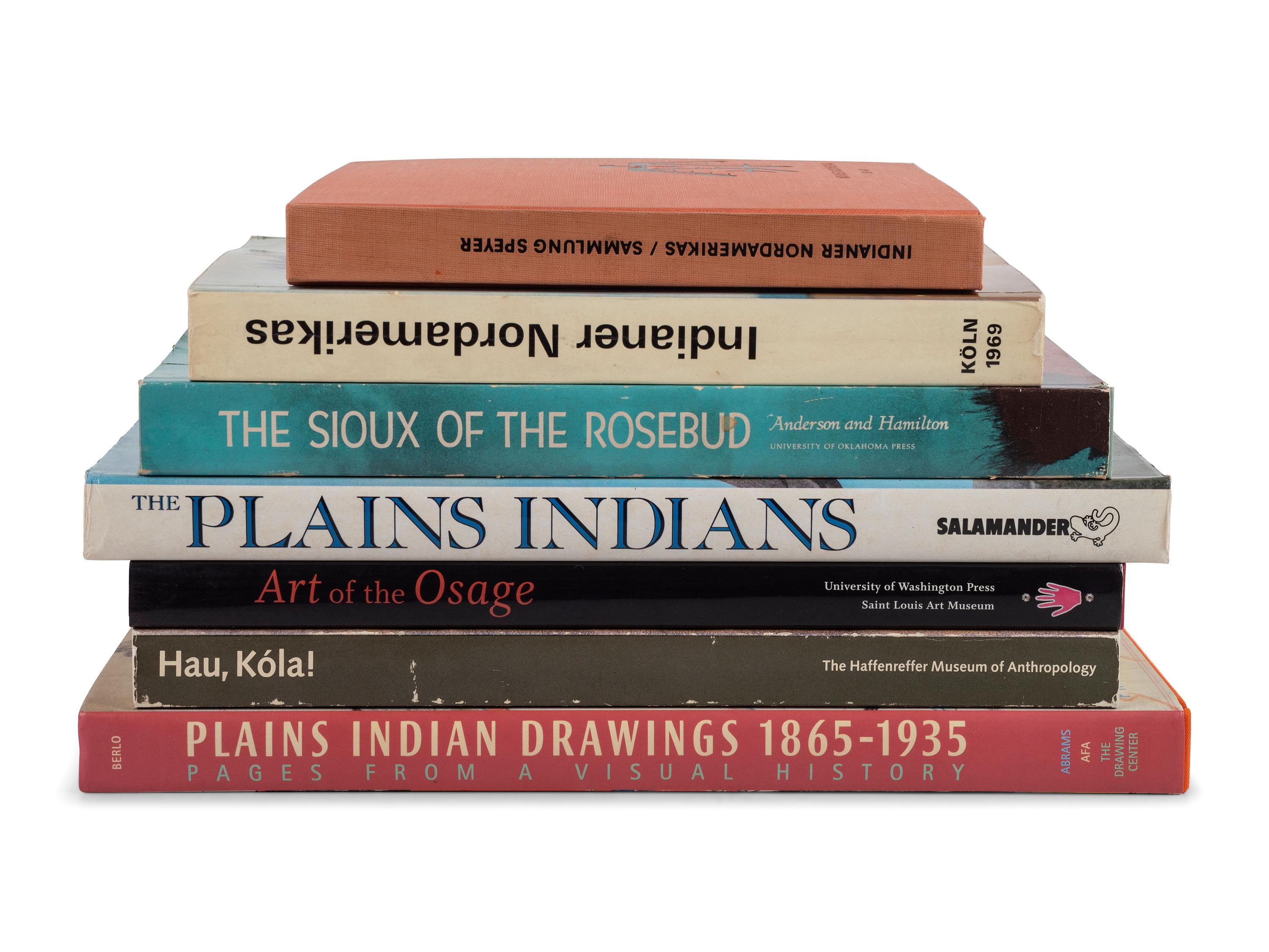 [PLAINS] Group of Books on Indigenous Culture, History, and Art