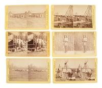 MORROW, Stanley J., photographer. Exceptional collection of rare stereoviews collected by 7th Cavalryman Philip J. Dieter.