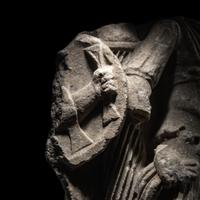 A Roman Marble Sarcophagus Fragment