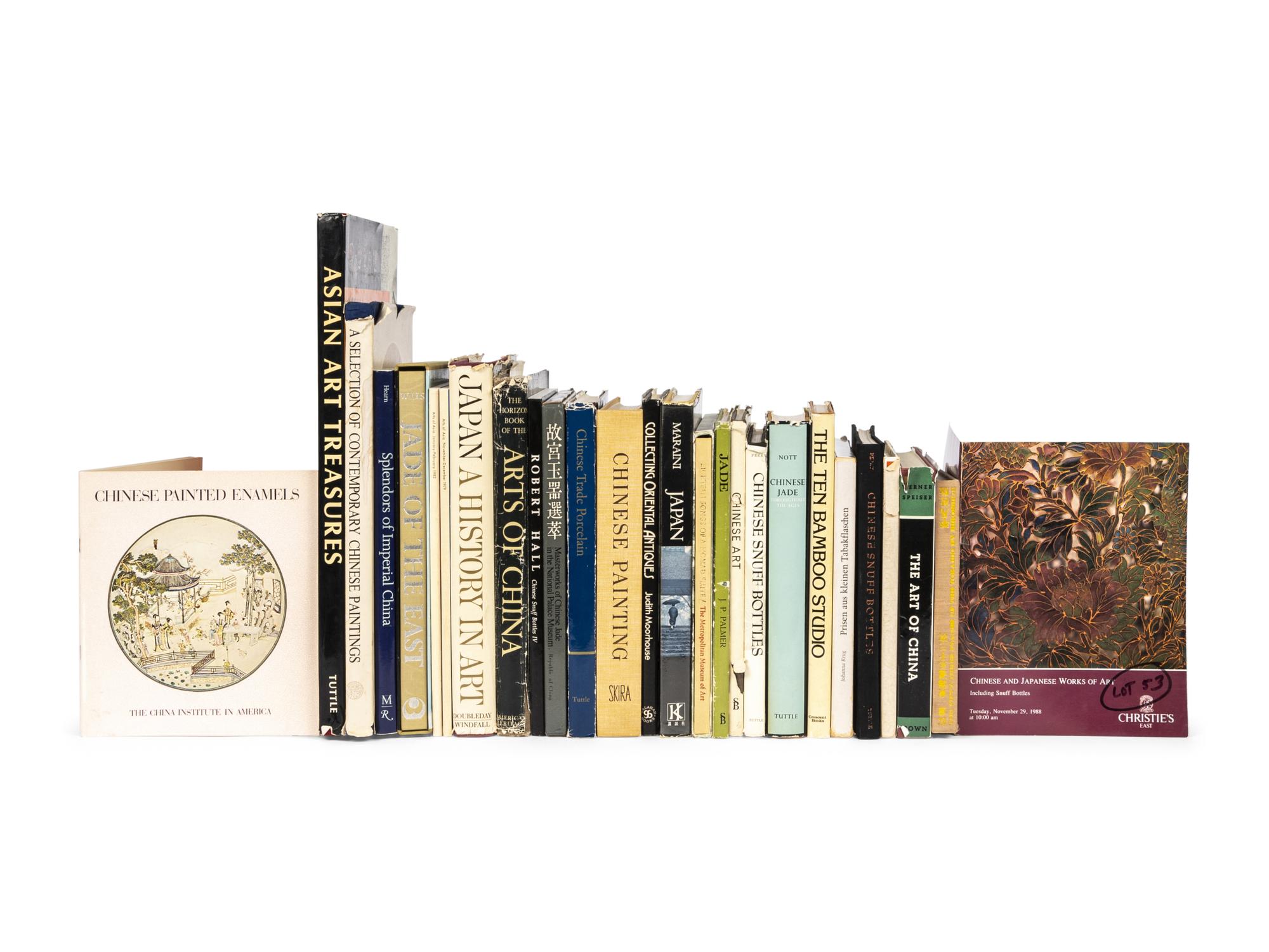 A Collection of Reference Books About Asian Art