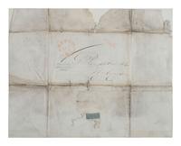 [SLAVERY & ABOLITION]. GARRISON, William Lloyd (1805-1879). Great Meeting in Faneuil Hall, for the abolition of Slavery in the District of Columbia. Boston: N.p., 1842. Postmarked Boston, 1842.