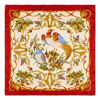Ferragamo, Four Silk & Two Cotton Scarves