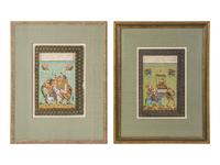 Two Mughal Style Paintings of Composite Animals
