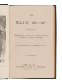 [NATIVE AMERICANS -- MISSIONARIES]. A group of 5 works relating to missionaries, comprising:
