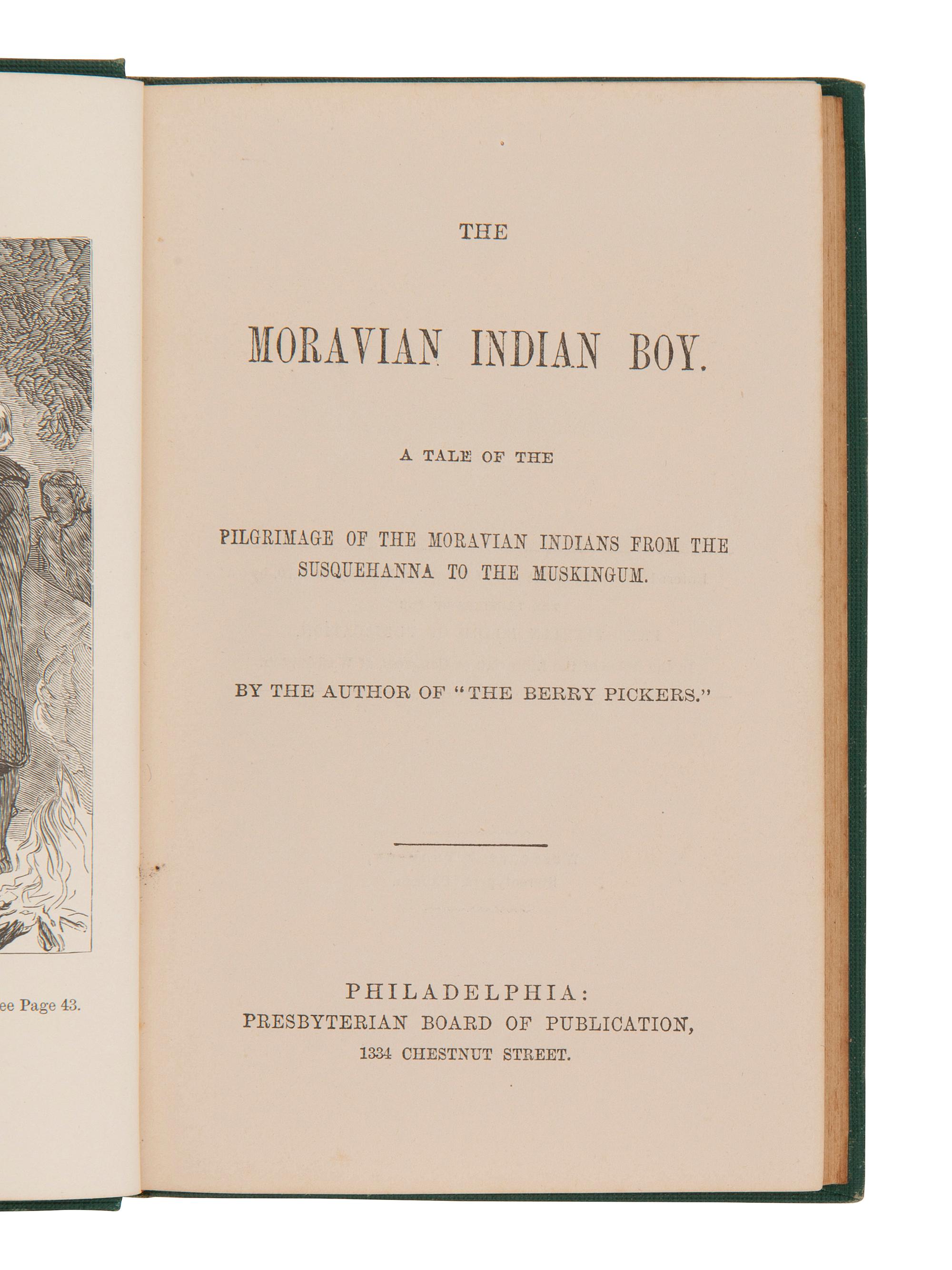 [NATIVE AMERICANS -- MISSIONARIES]. A group of 5 works relating to missionaries, comprising: