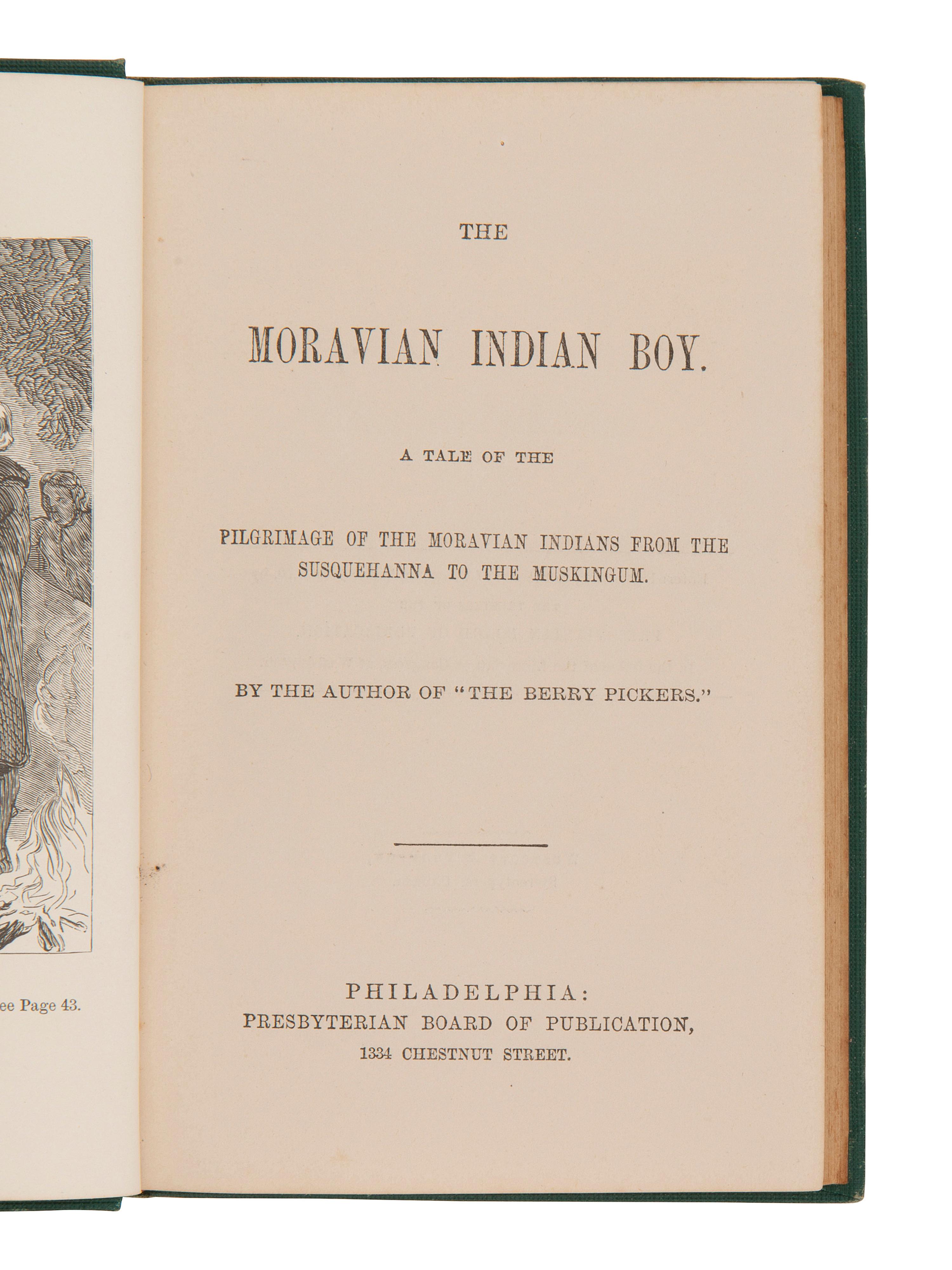 [NATIVE AMERICANS -- MISSIONARIES]. A group of 5 works relating to missionaries, comprising: