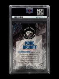 A 1996 Press Pass Autographs Kobe Bryant Signed Rookie Basketball Card No. 2 (PSA Authentic)
