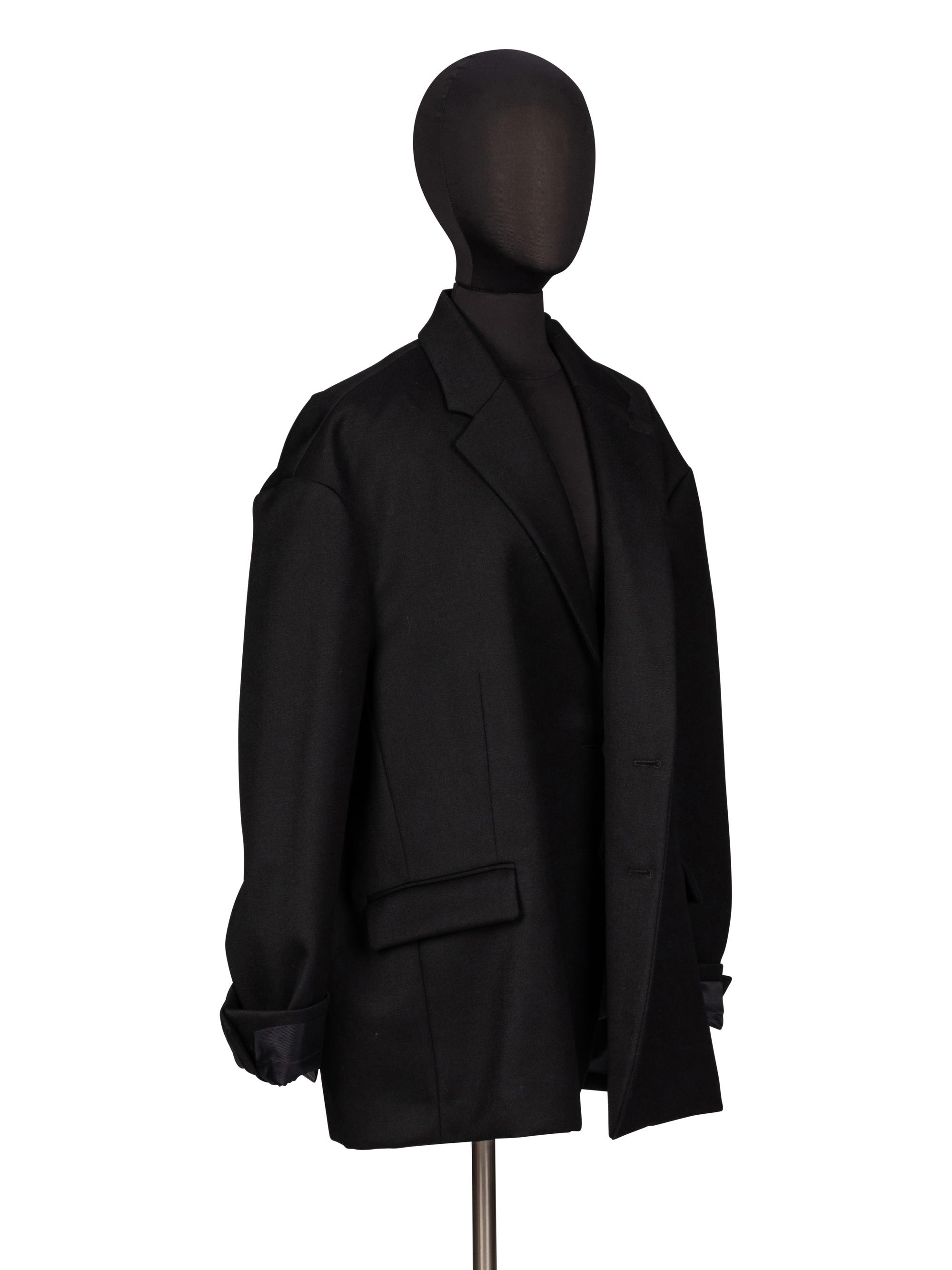 Vetements, Oversized Black Blazer