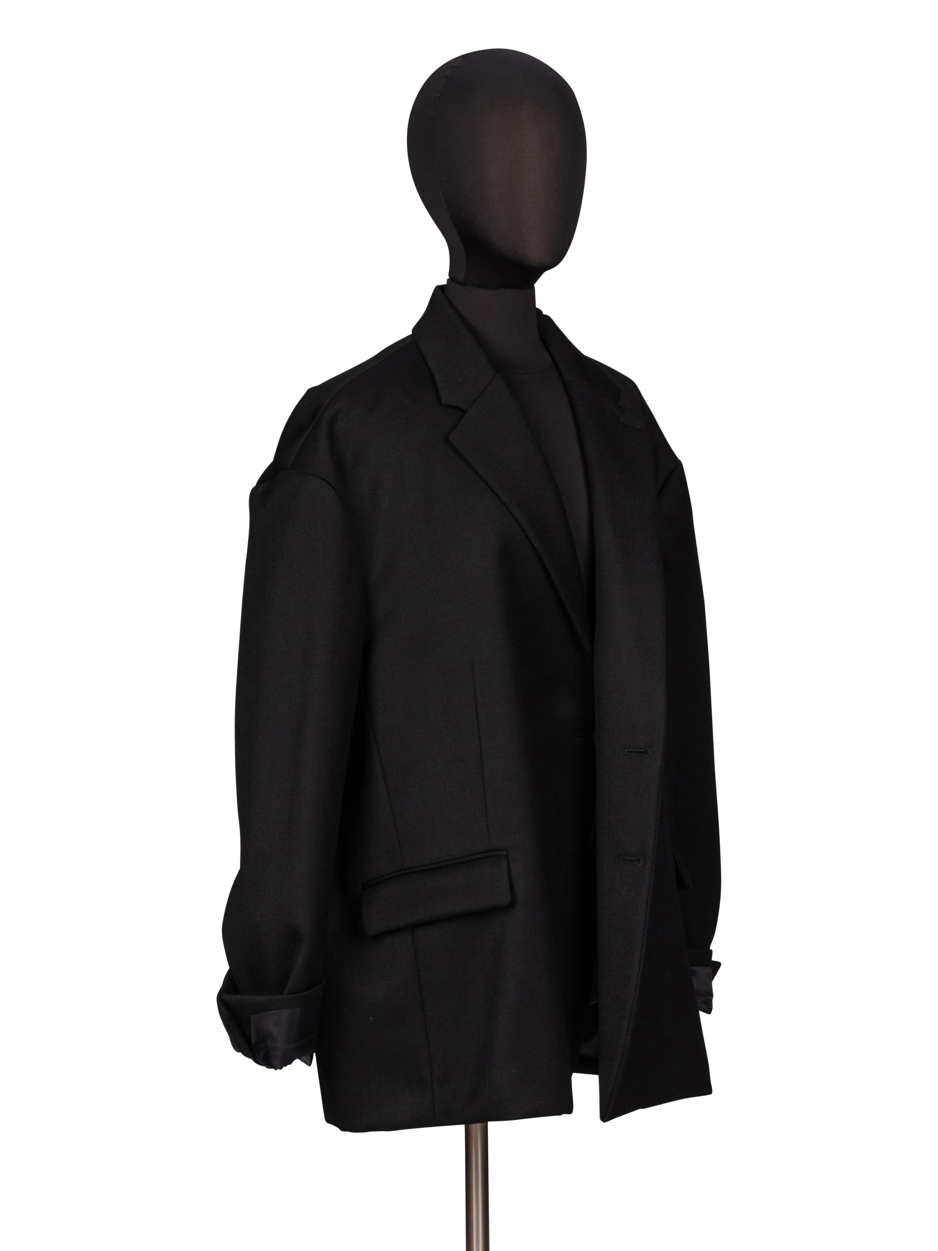 Vetements, Oversized Black Blazer