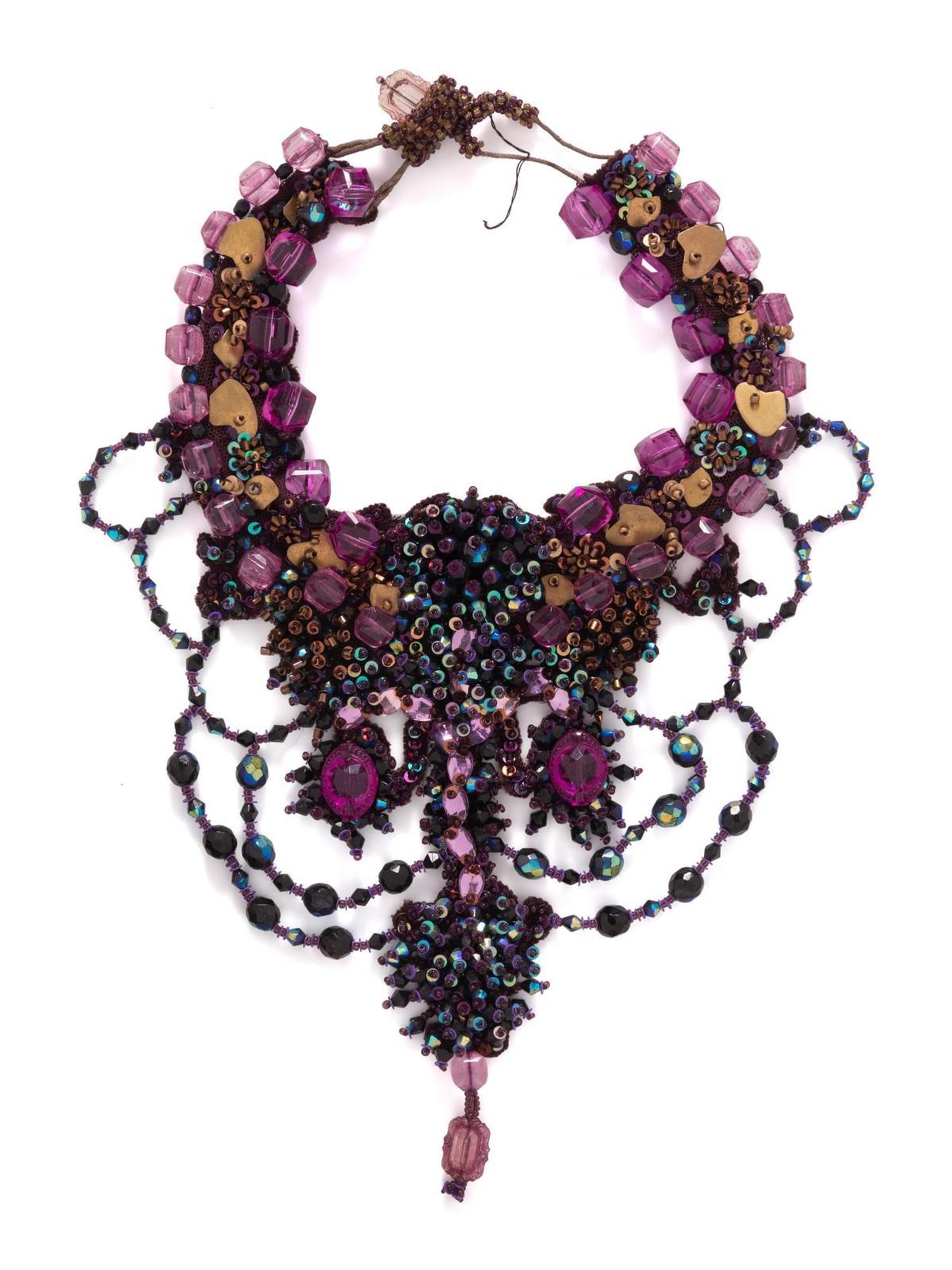 Twelve Assorted Globe Bead Costume Jewelry Necklaces and Four Bracelets