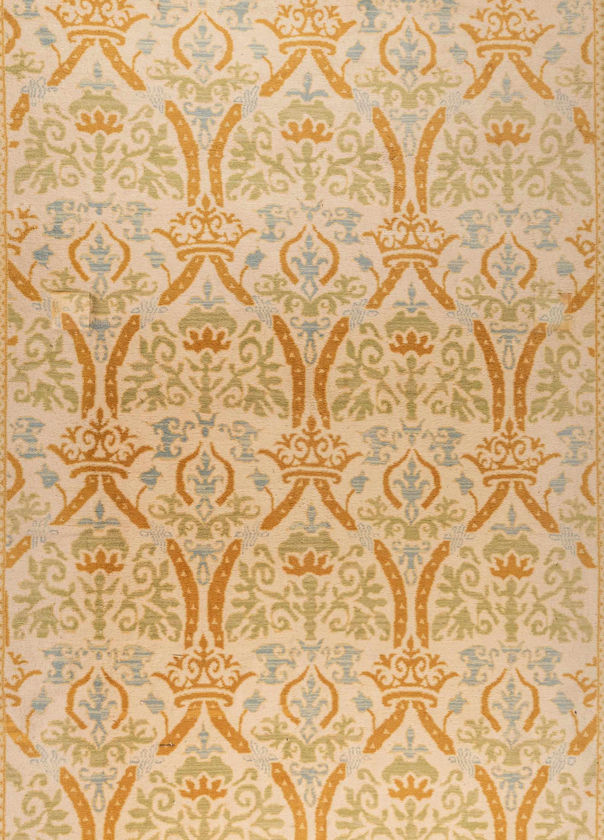 A Savonnerie Style Wool Rug