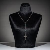 Navajo Silver and Turquoise Rosary