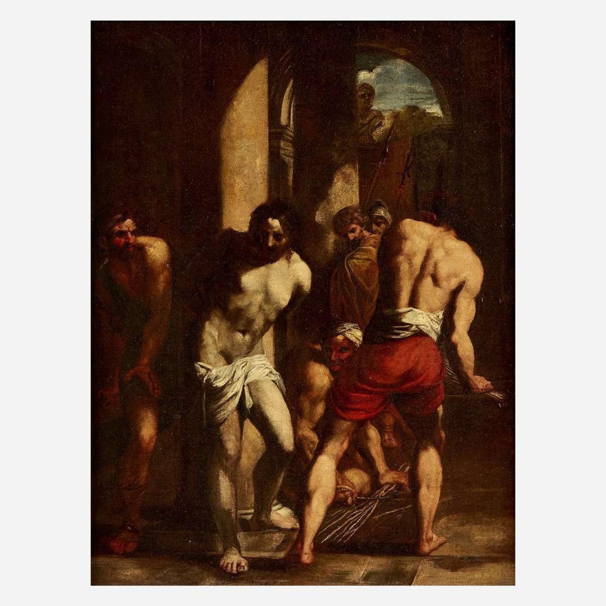 Roman School (17th Century) The Flagellation of Christ; together with The Mocking of Christ