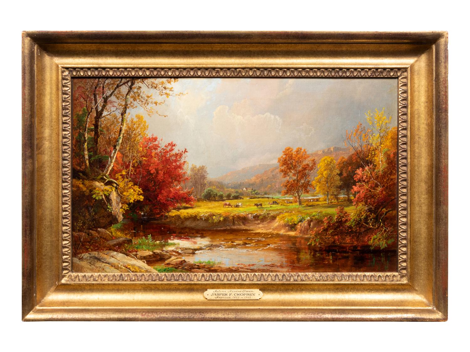 Autumn Meadow Stream