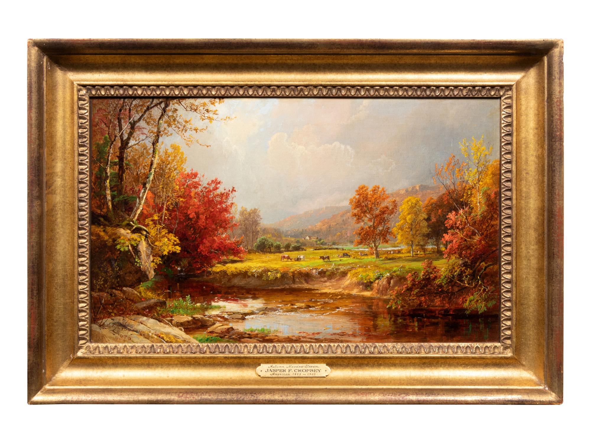 Autumn Meadow Stream