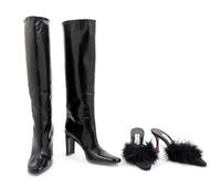 Jimmy Choo Mules and DKNY Boots, 1990-2000s