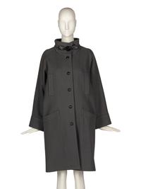 Pierre Cardin Grey Wool Coat