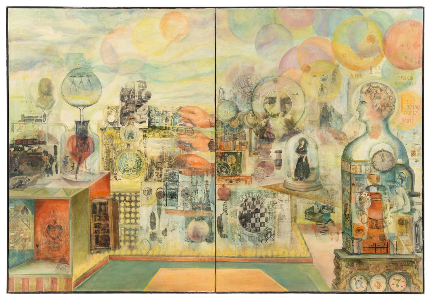The Game (Diptych) , 1965