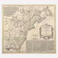 [Maps & Atlases] America Septentrionalis a Domino d'Anville in Galliis edita nunc in Anglia Coloniis in Interiorem Virginiam deductis nec non Fluvii Ohio...