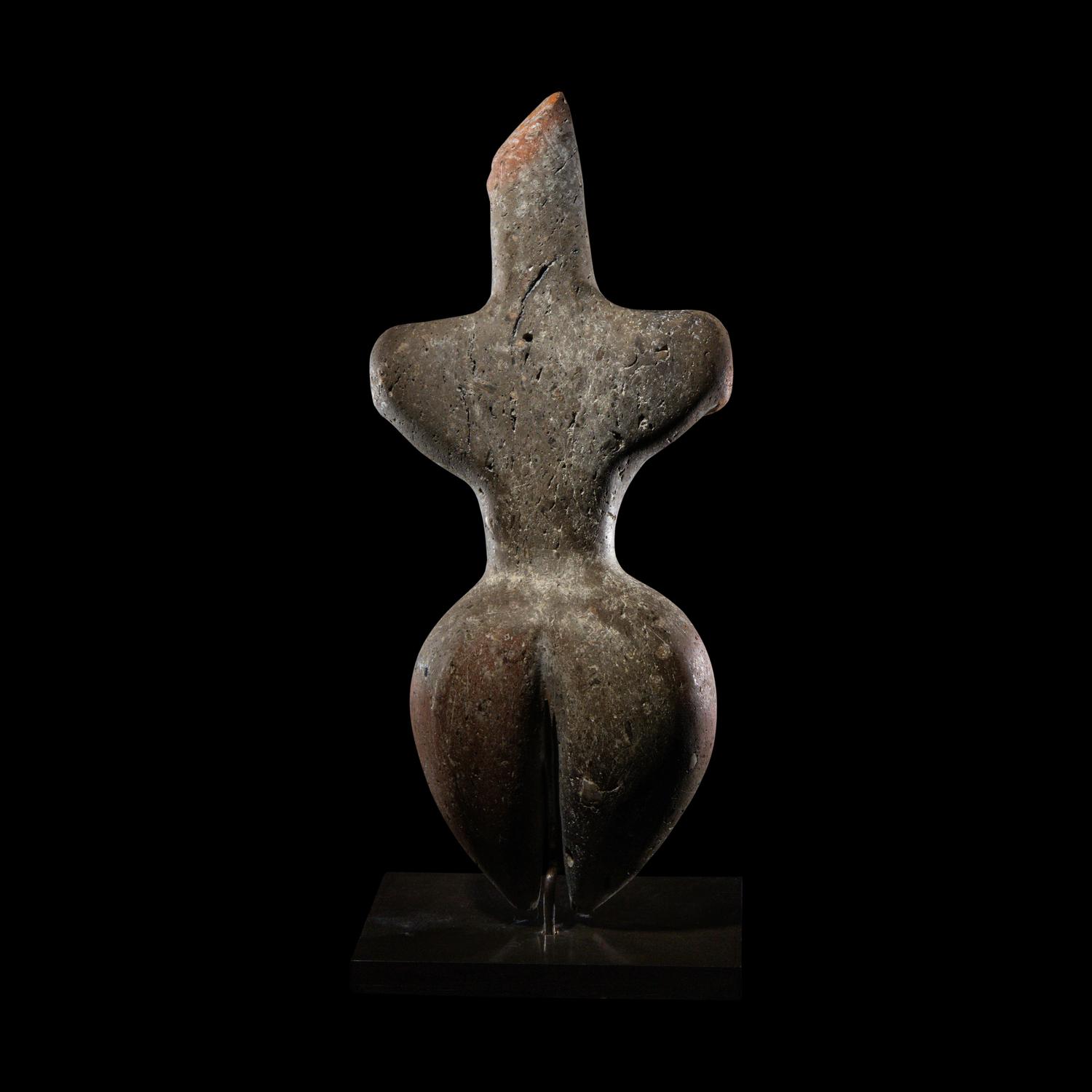 A Greek Terracotta Fertility Figure