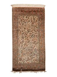 An Indian Silk "Tree of Life" Rug
