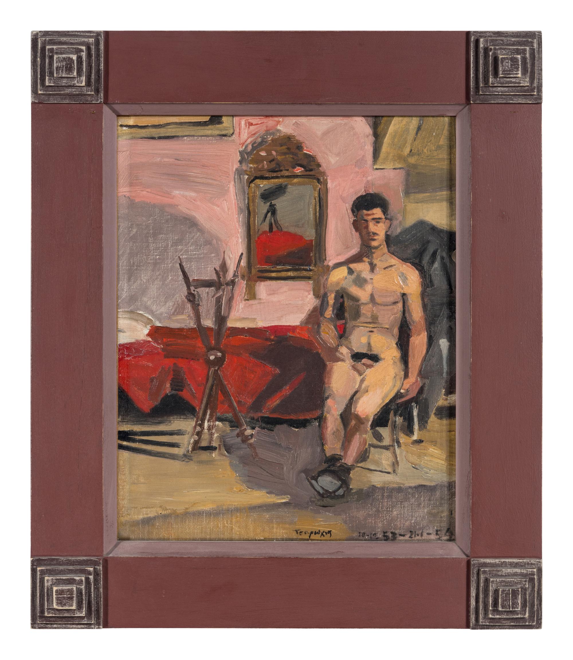 Untitled (Seated Man), c. 1953-54