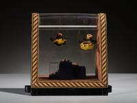 Pomo Miniature Gift Baskets, in Vitrine