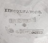 A Group of Three American Coin Silver Presentation Table Articles
