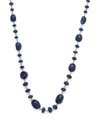SAPPHIRE BEAD NECKLACE