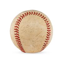 A 1942 Brooklyn Dodgers Team Signed Autograph Baseball (Beckett Authentication Services Letter of Authenticity)