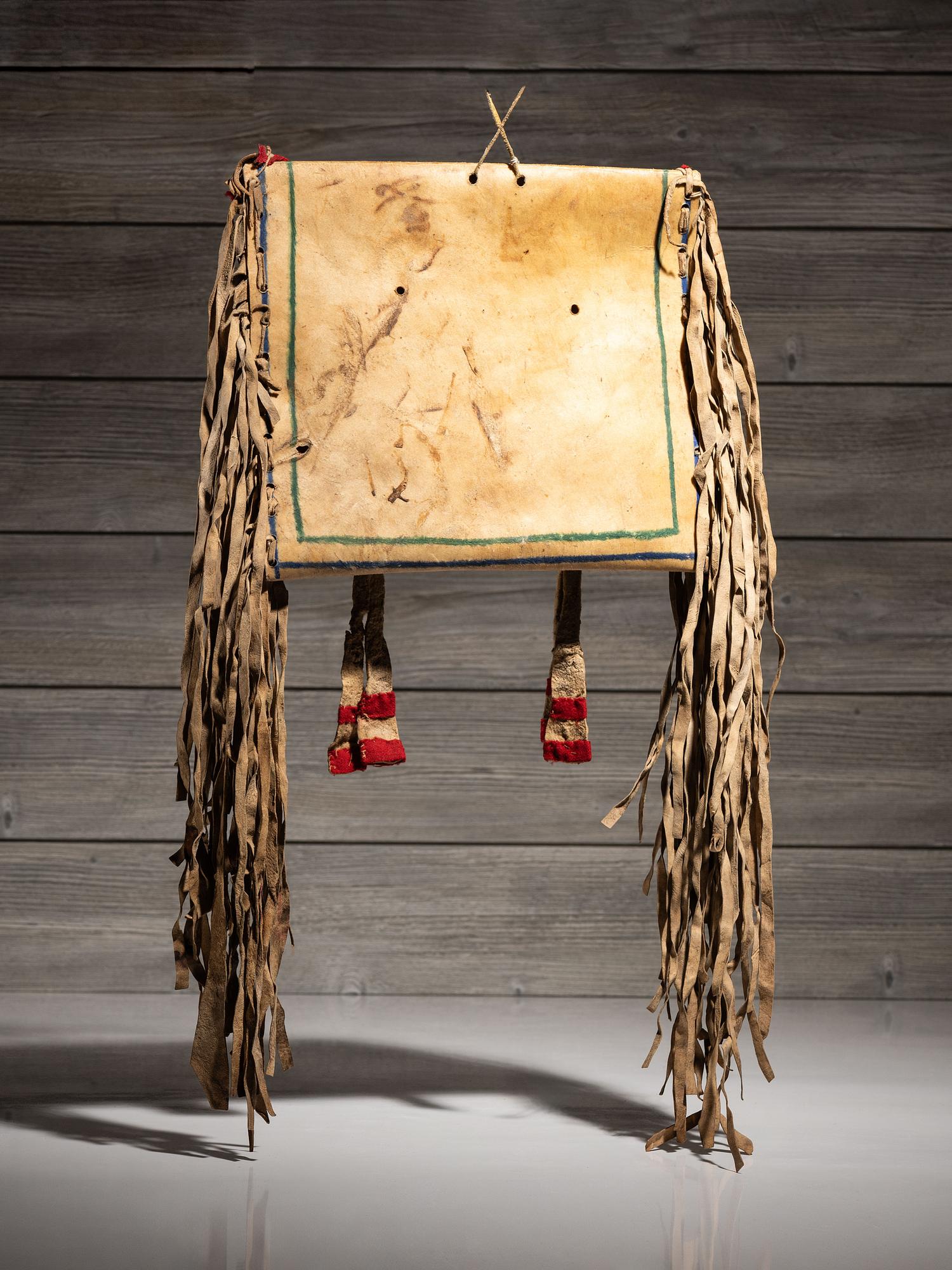 Blackfeet Side-Fringed Flat Case Parfleche