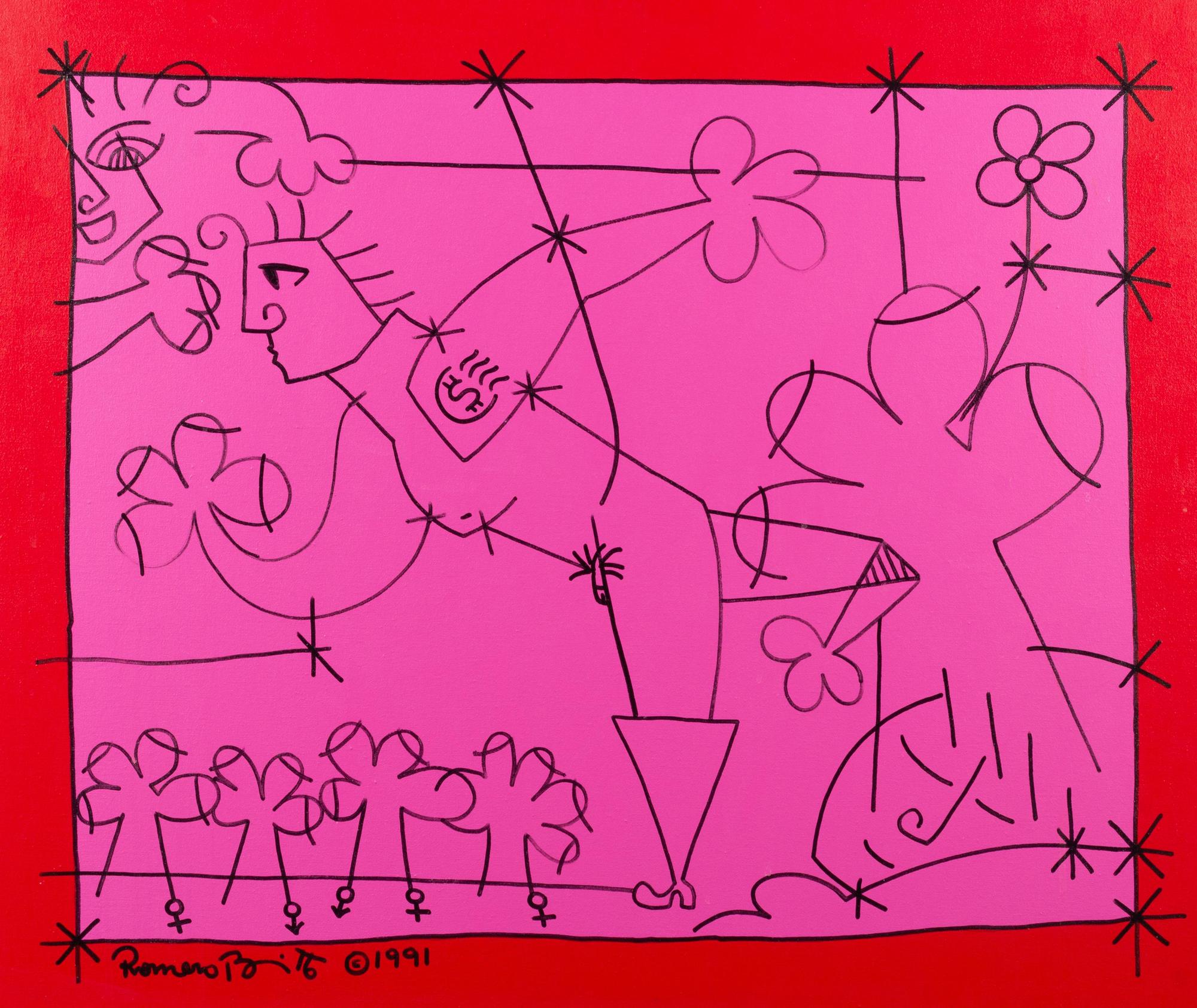 Untitled (Red & Pink)