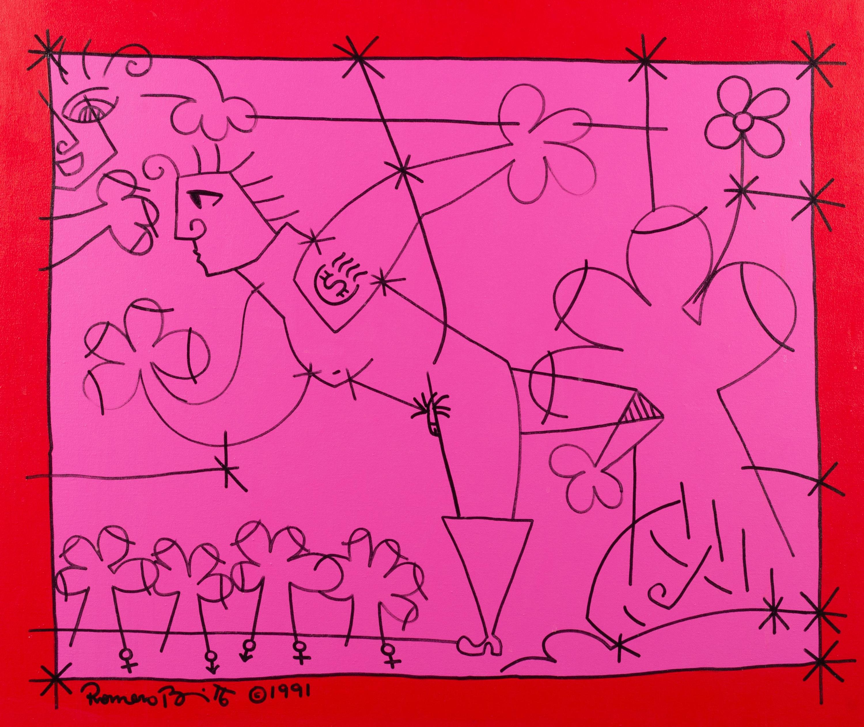 Untitled (Red & Pink)