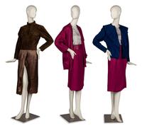 Five Pieces of Giorgio Armani and Gianni Versace, 1980s