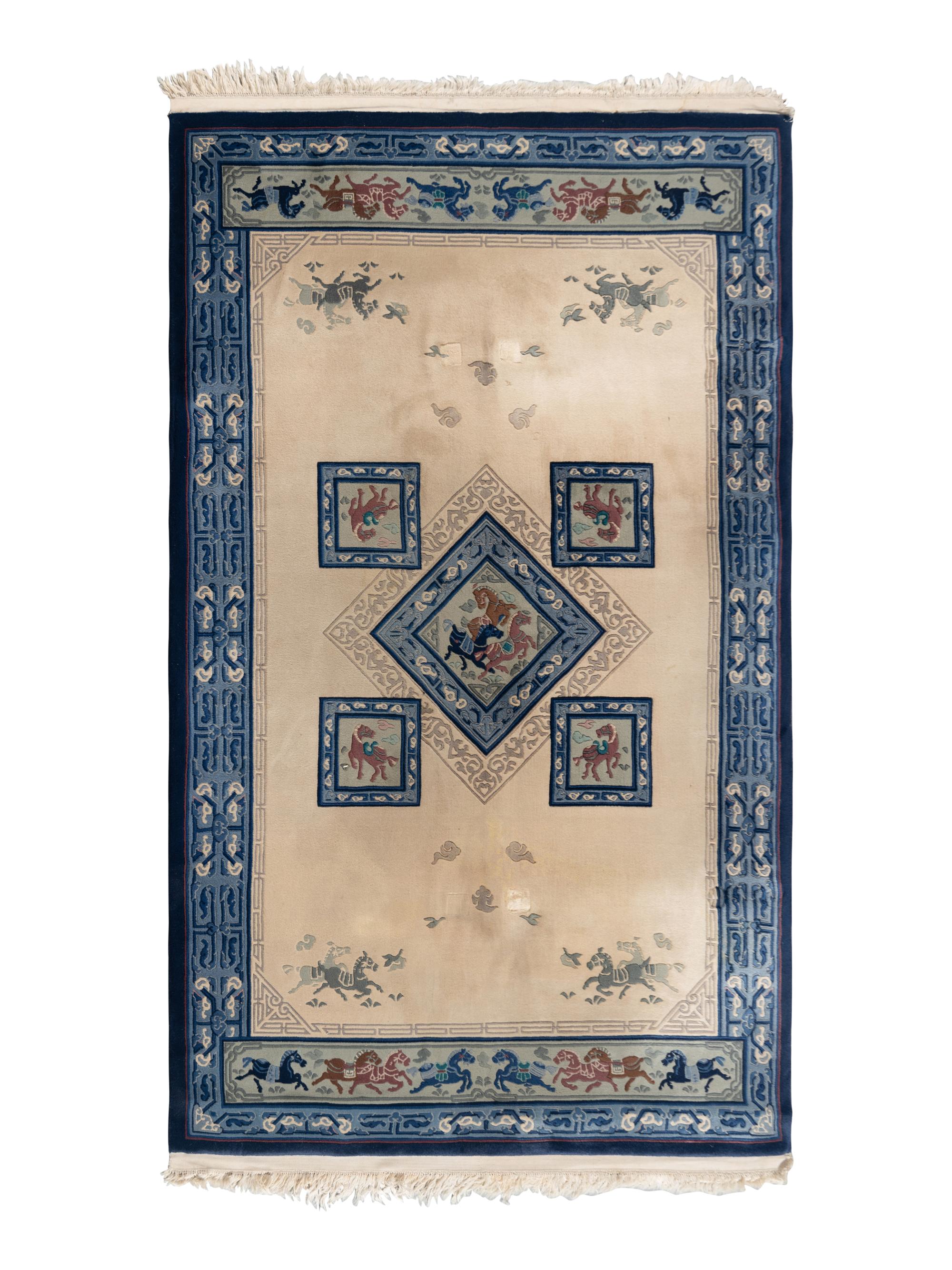 A Chinese Wool Rug