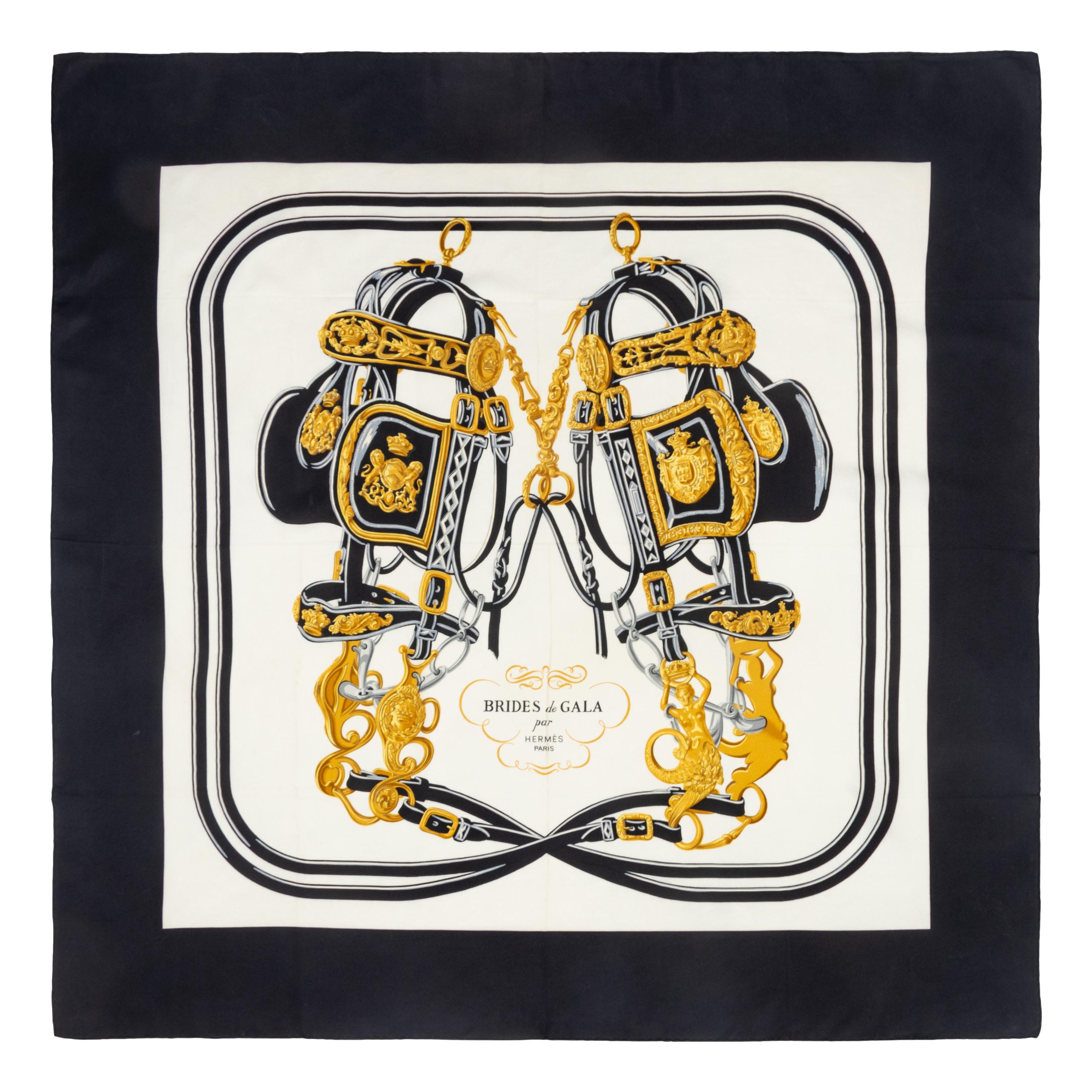 Hermès, Three Silk Scarves