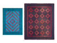 Two Pieced Cotton Quilts