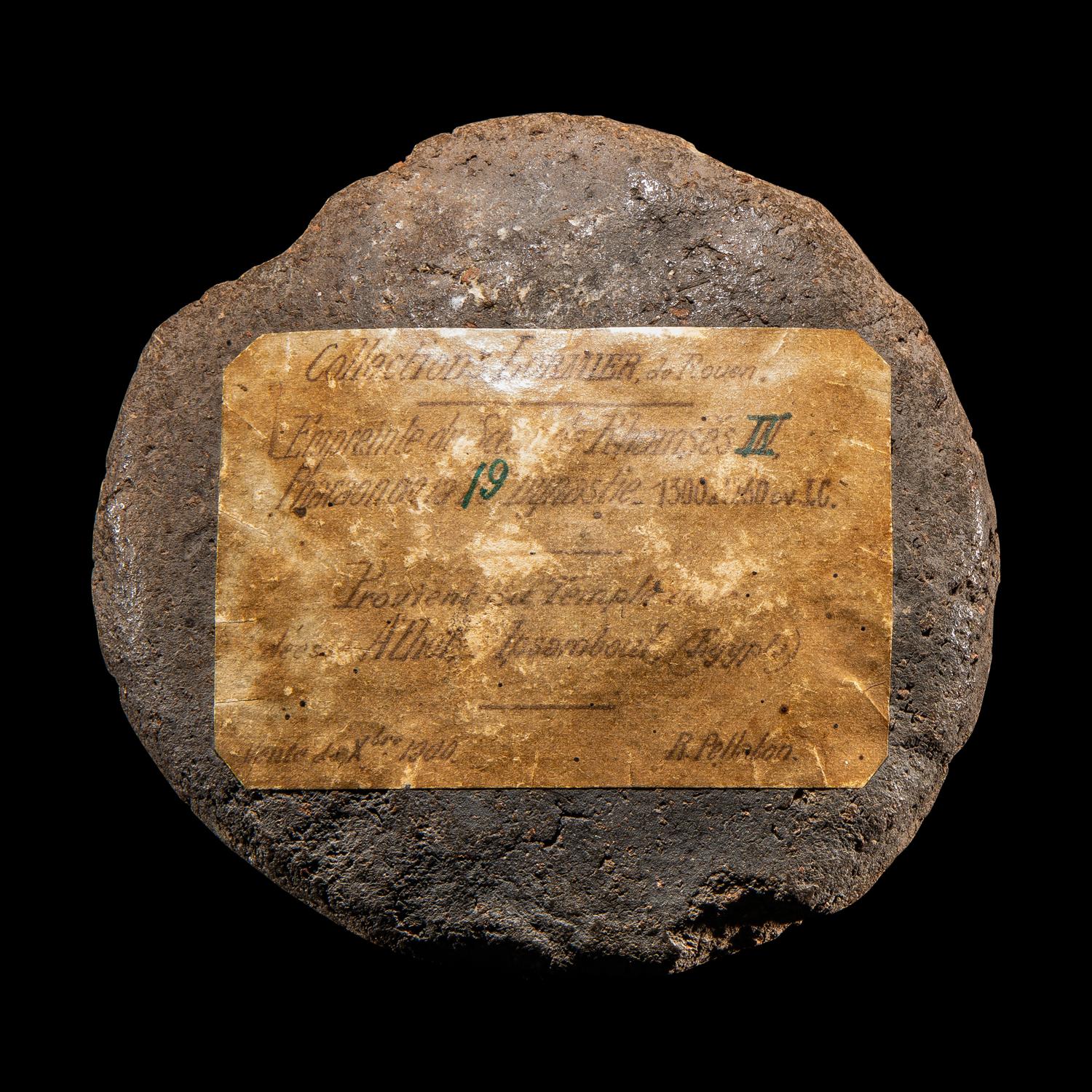 An Egyptian Terracotta Seal for Rameses II